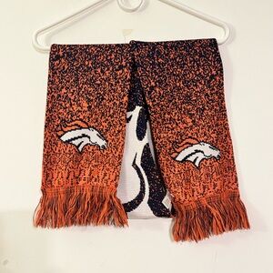 NFL Team Spirit Scarf in Orange and Navy